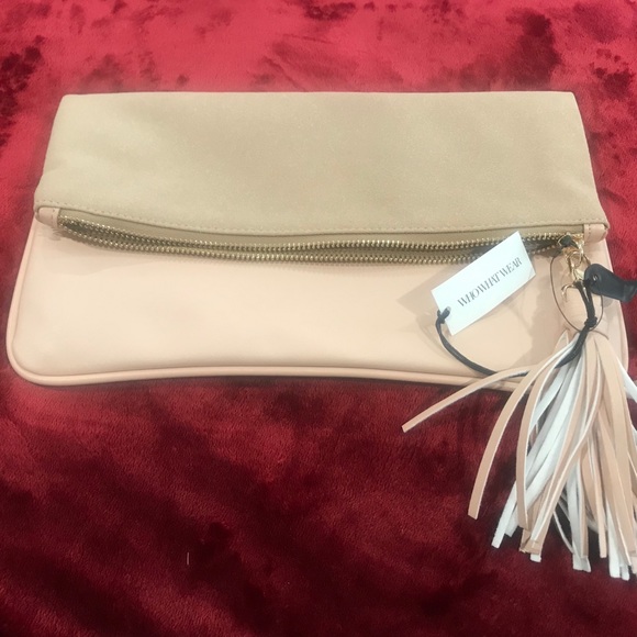 Who What Wear Handbags - WHOWHAT WEAR Tan/Peach Bag For Women